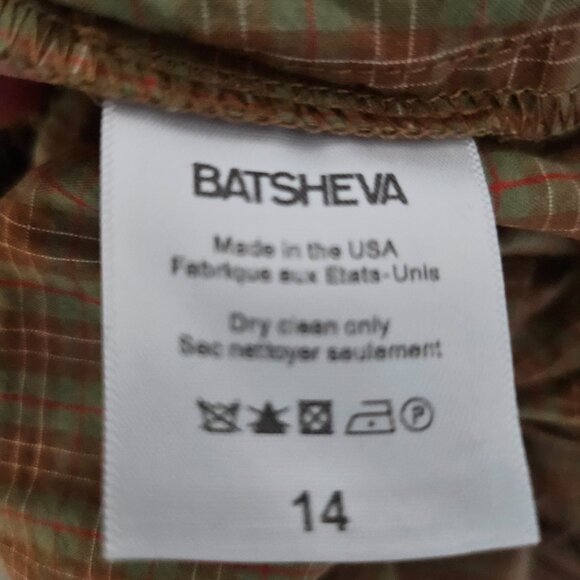 Batsheva Lucy Gingham Tiered Mini Dress - Picture 8 of 10